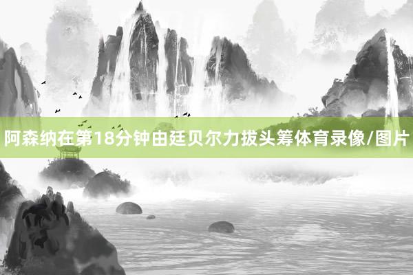 阿森纳在第18分钟由廷贝尔力拔头筹体育录像/图片